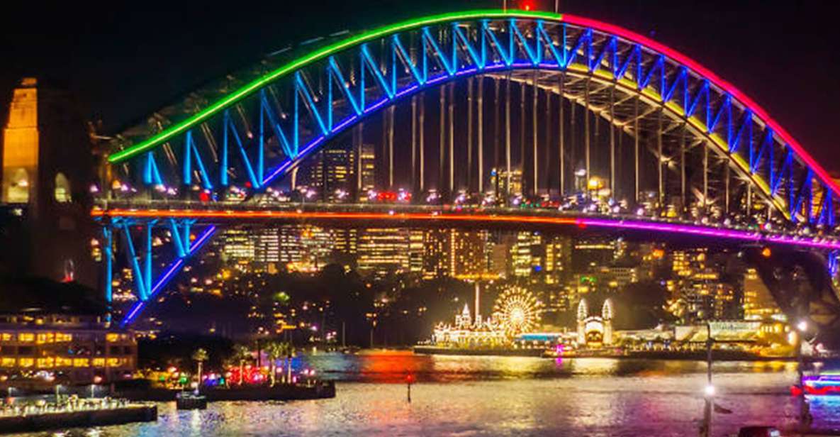 Sydney: Vivid Harbour Cruise With Canapes - Key Points