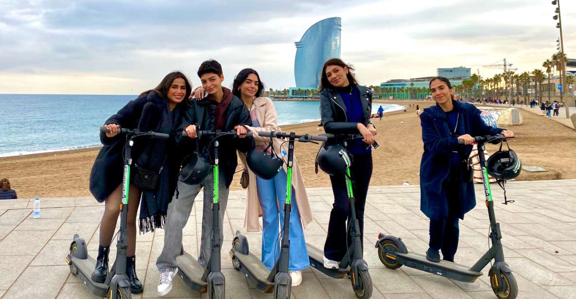 The Best of Barcelona in Electric Scooter - Key Points