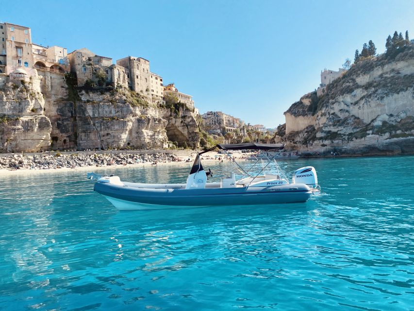 Tropea: Private Boat Rental With Skipper and Snacks - Key Points