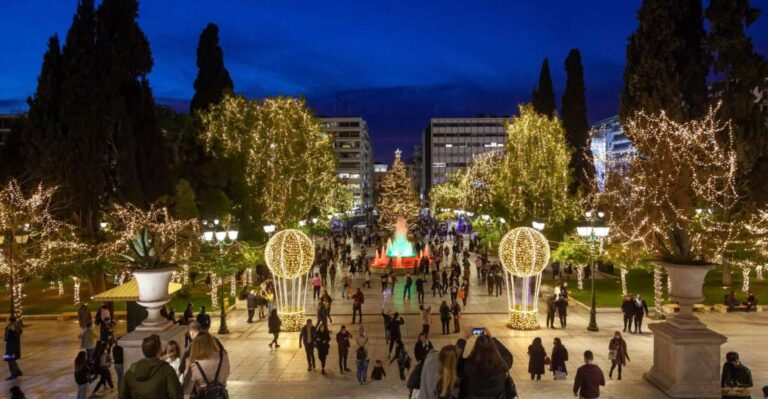 Wondrous Christmas Tour Around Athens