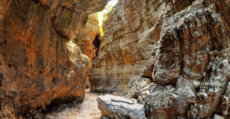 Agia Galini/Matala: Imbros Gorge & Frangokastelo Day Tour