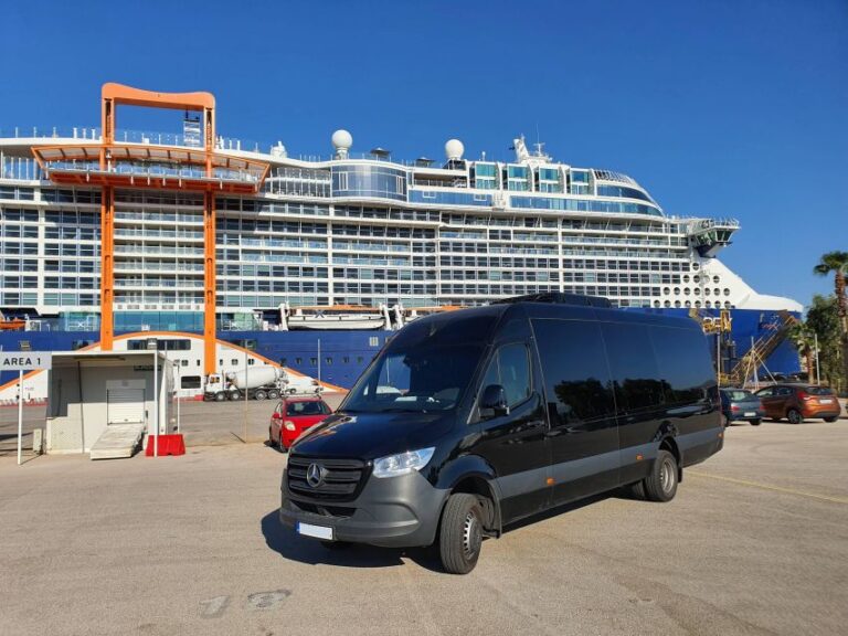 Athens City to Rafina Port Easy Transfer Van and Minibus