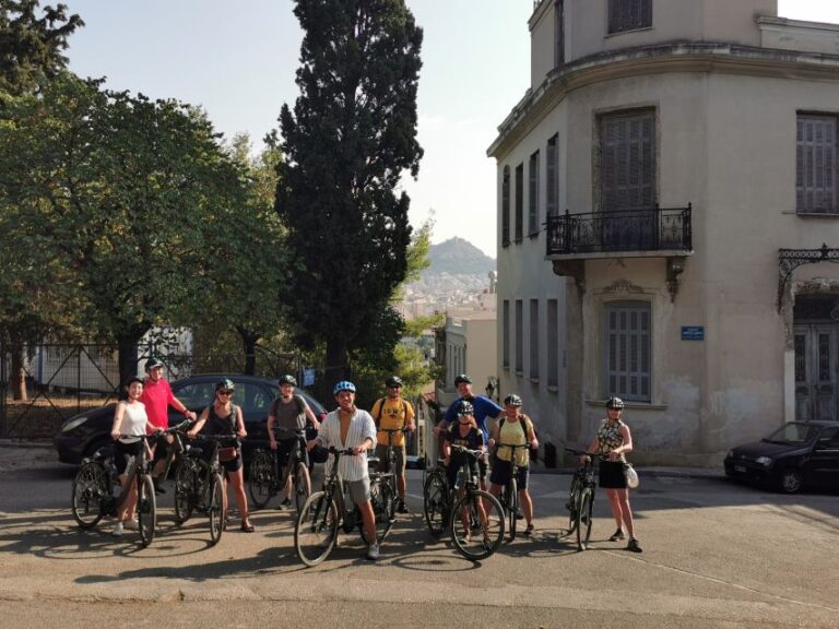 Athens: Sunset Electric Bike Tour