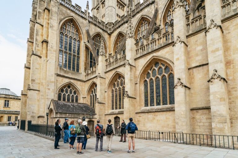 Bath: City Walking Tour With Optional Roman Baths Entry