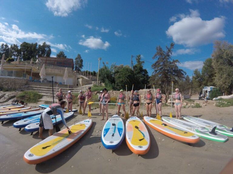 Chania: Stand-Up Paddleboard Small Group Tour