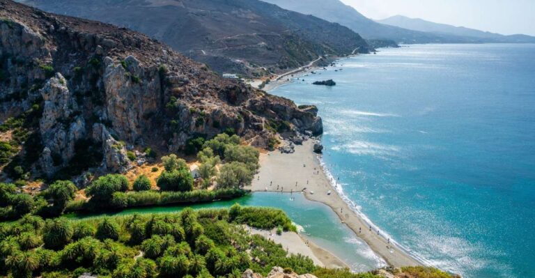 Day Trip to Preveli & Damnoni Beach & Rethymno City Tour