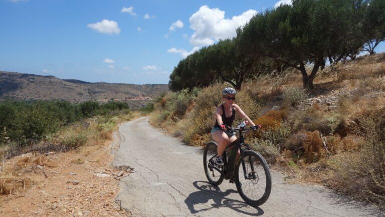 E-Bike Tour in the Cretan Nature With Traditional Brunch