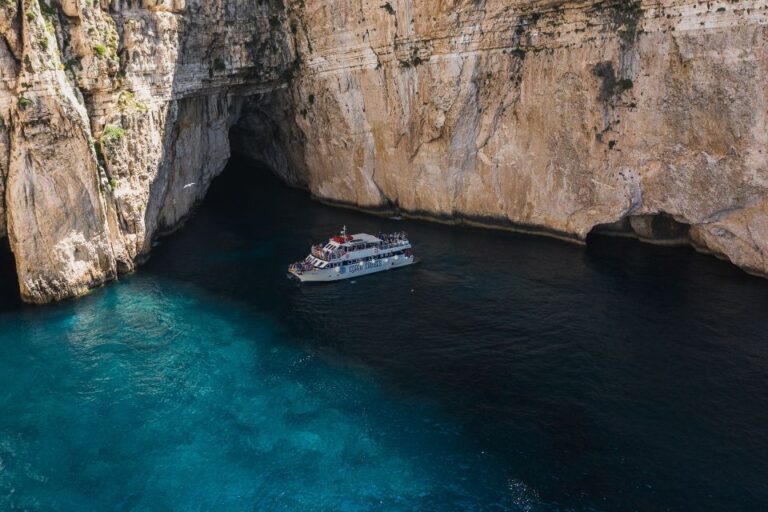 From Benitses/Lefkimmi: Paxos, Antipaxos & Caves Day Cruise