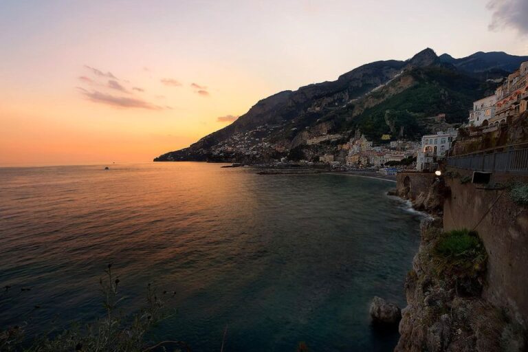 From Naples: Sunset & Night Tour of Amalfi Coast (8hours)