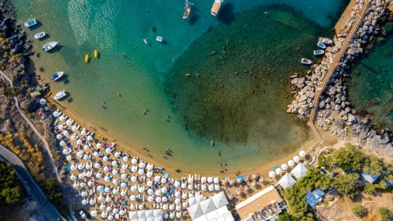 From Rhodes: Lindos Village and Acropolis Guided Tour