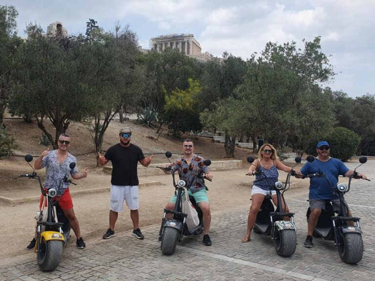 Gopro Adventure Tour in Acropolis Area by E-Scooter