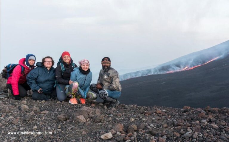 Guided Trekking on Etna Volcano With Transfer From Syracuse