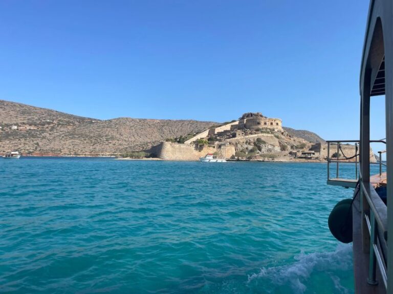 Heraklion: Spinalonga & Agios Nikolaos Tour With BBQ & Swim