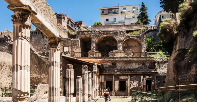 Herculaneum: Private Tour With Driver From Naples