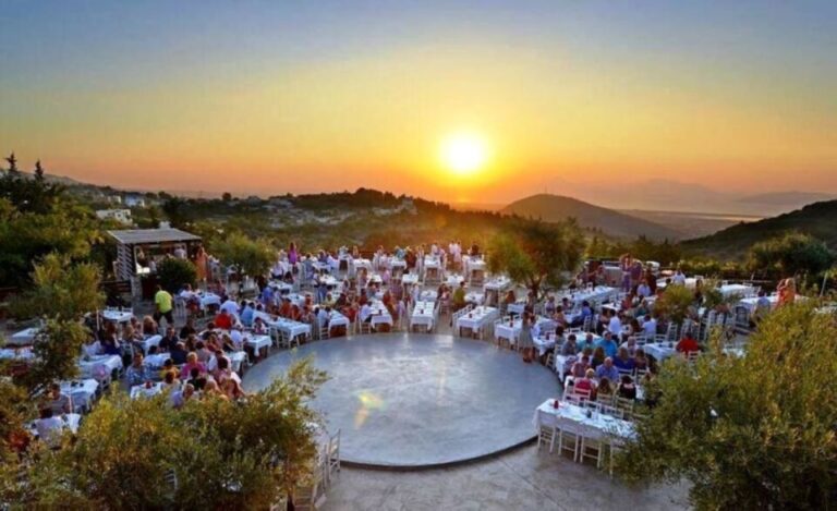 Kos: Tavern Dinner Experience With Greek Dancing and Wine