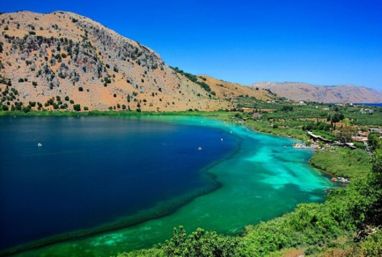 Lake Kournas – Chania City – Souda Bay Tour