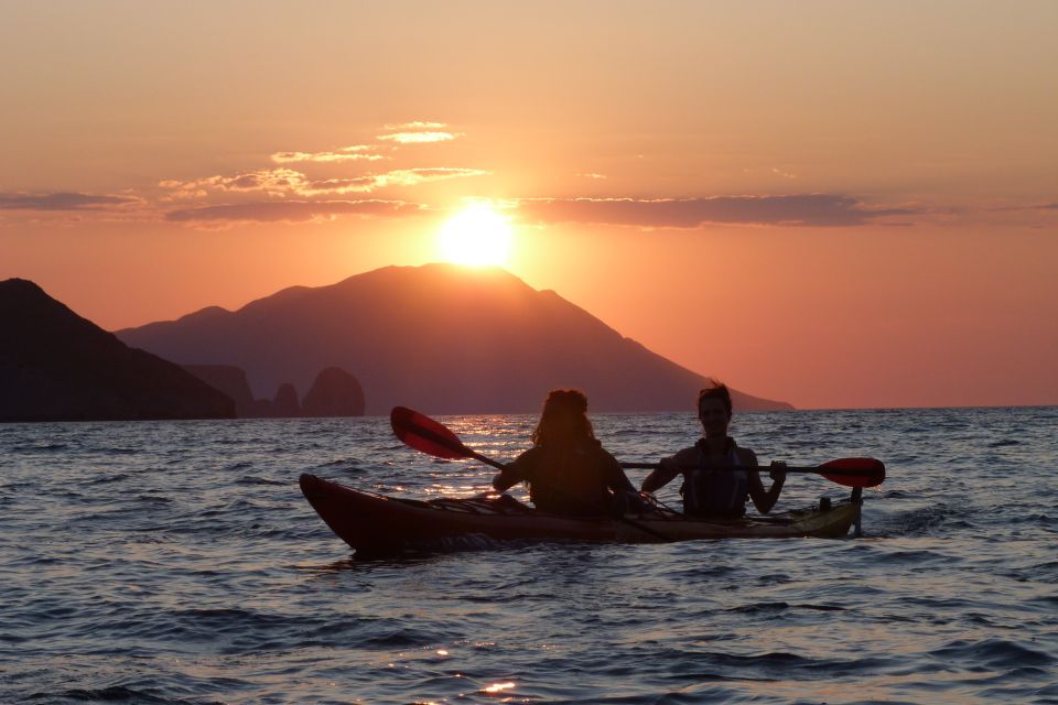 1 milos sea kayaking trip at sunset with snack Milos: Sea Kayaking Trip at Sunset With Snack