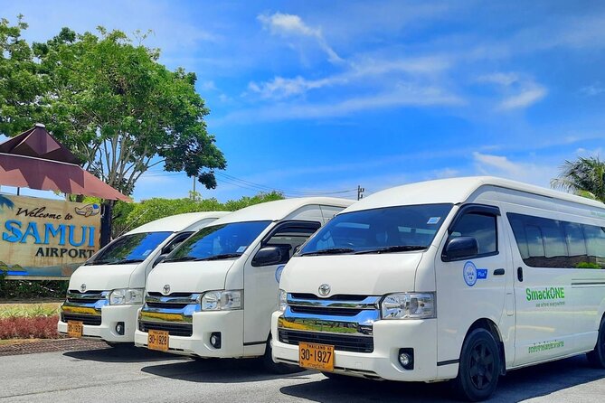 1 private airport transfer in koh samui minivan 10 Private Airport Transfer in Koh Samui Minivan 10 PAX