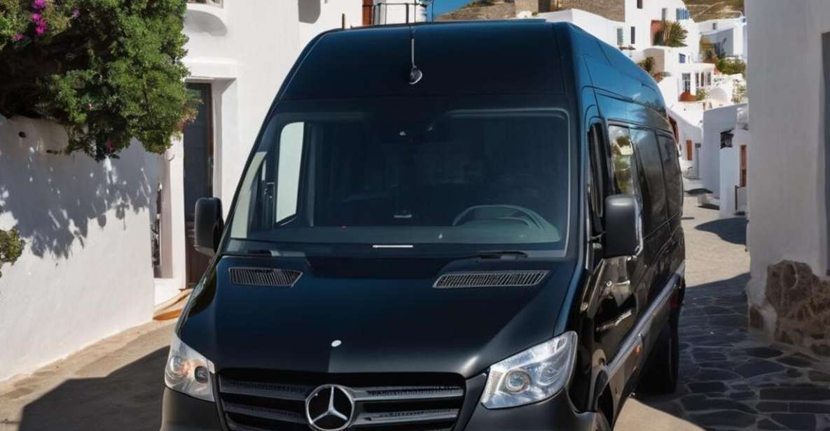 1 private transfer mykonos old port to airport with mini bus Private Transfer: Mykonos Old Port to Airport With Mini Bus