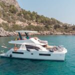 1 rhodes all inclusive catamaran cruise with lunch and drinks Rhodes: All-Inclusive Catamaran Cruise With Lunch and Drinks