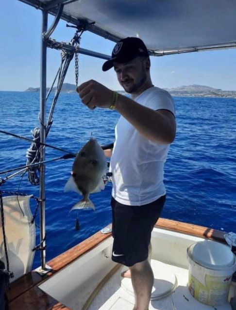 Rhodes: Fishing Trip With BBQ and Swimming