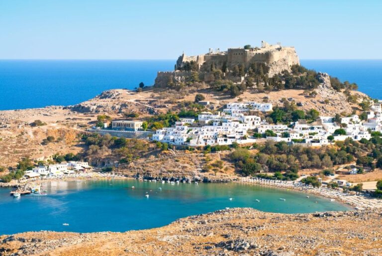 Rhodes Port: Lindos Round-Trip Coach Transfer With Free Time