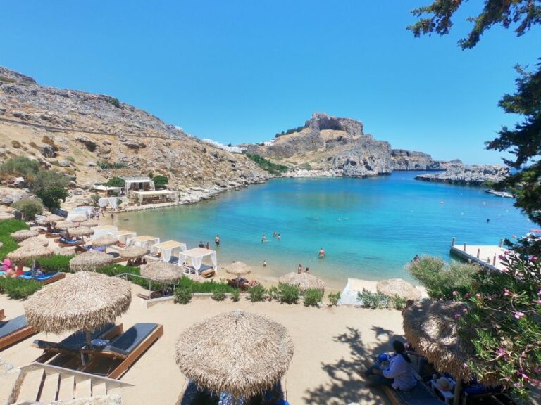 Rhodes Town: High-Speed Boat Trip to Lindos