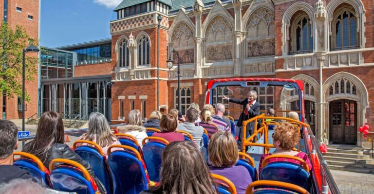 Stratford-upon-Avon:City Sightseeing Hop-On Hop-Off Bus Tour