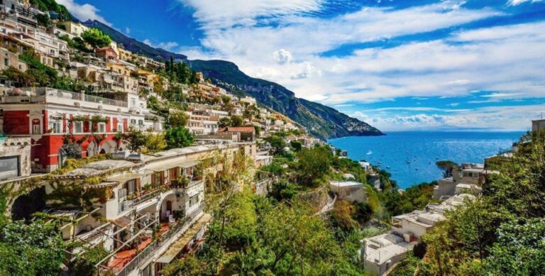 The Amalfi Coast to Naples & Guided Tour in Herculaneum