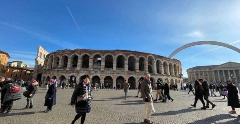 Verona: Small Group Guided Walking Tour With Arena Tickets