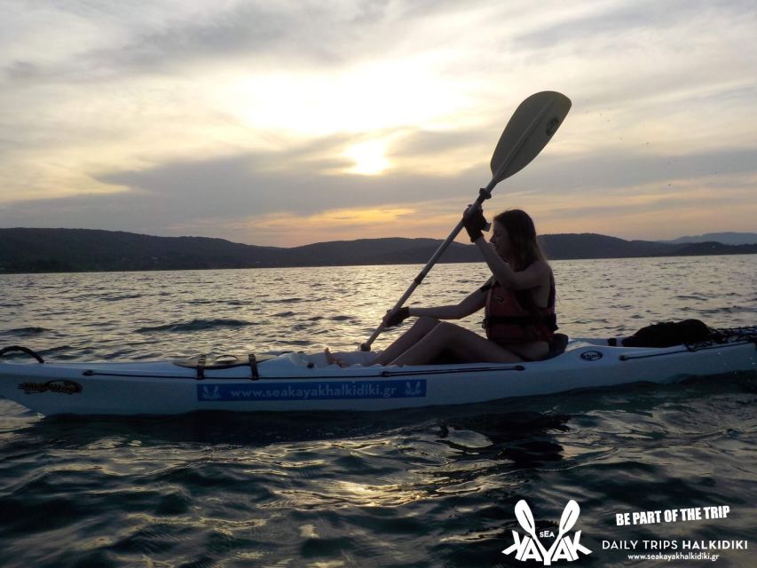 1 vourvourou sunset sea kayak trip Vourvourou Sunset Sea Kayak Trip