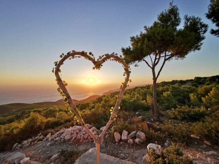 Zakynthos: Sunset Tour to Agalas Caves & Myzithres Viewpoint