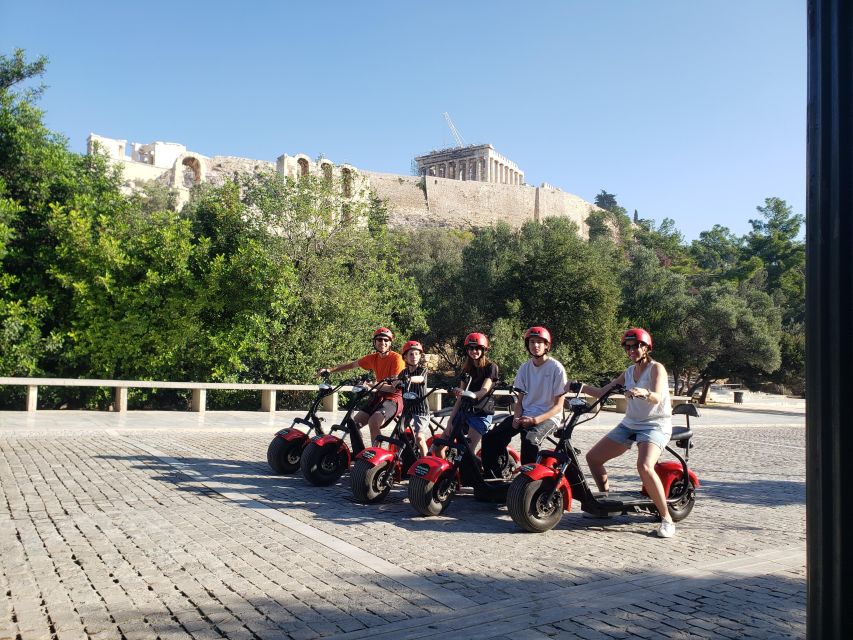 Athens: Guided City Tour by Electric Scooter or E-Bike - Uncover Ancient Landmarks