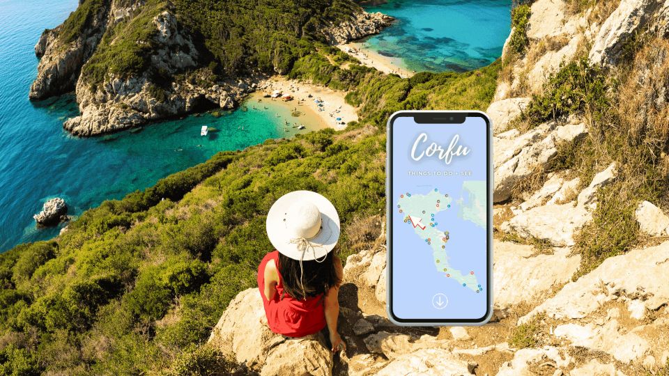 Corfu: 6 + 1 Digital Preprogrammed Itineraries - Walking Route in Corfu Town