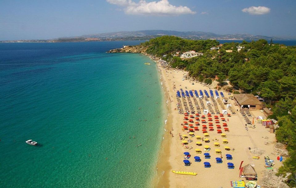 From Argostolion: Makris Gialos Beach Relaxation - Experience Description