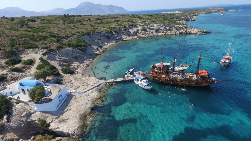 From Kos: Cruise to Kalymnos, Pserimos, and Plati With Lunch - Exciting Activities Included