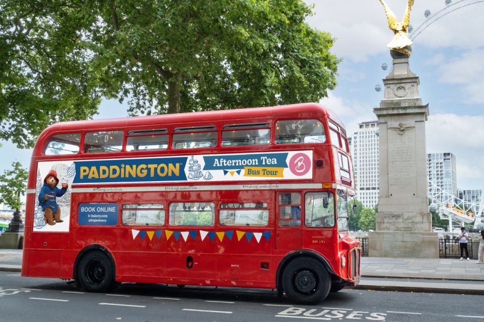 London: Paddington Bear Afternoon Tea Bus Tour & Audio Guide - Cancellation Policy
