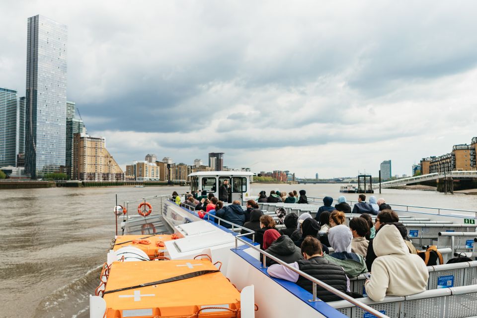 London: River Thames Hop-On Hop-Off Sightseeing Cruise - Itinerary