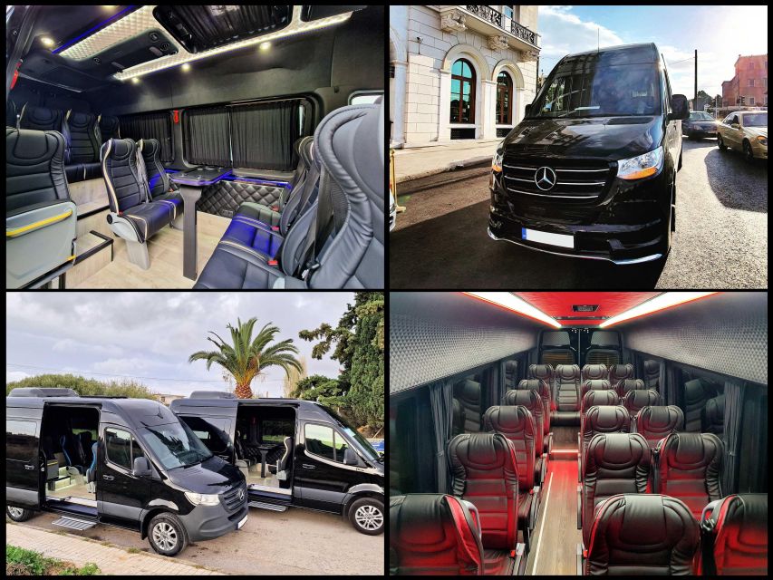 Piraeus Cruise Port to Athens Hotels VIP Mercedes Minibus - Included Services