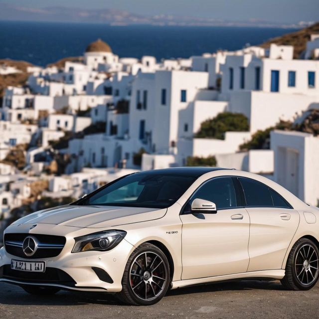 Private Transfer: From Your Villa to Mykonos Old Port-Sedan - Booking Information
