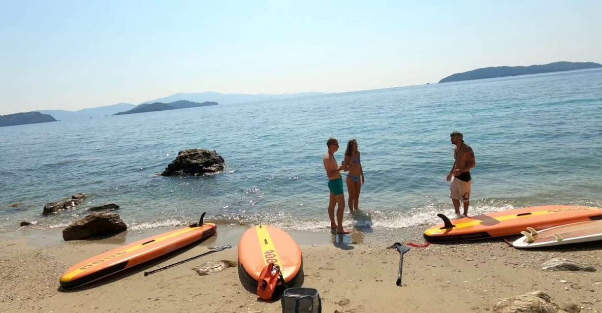 Skiathos: SUP & Sea Kayak Tour Around the Island - Inclusions