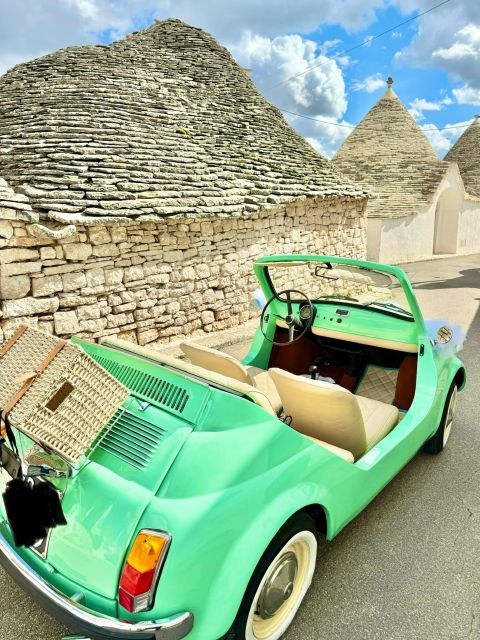 Valle D'itria Panoramic Tour on Board a Fiat 500 Spiaggina - Booking Information