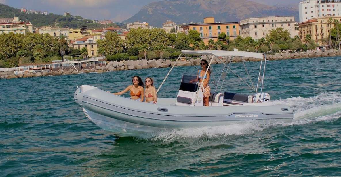 Amalfi Coast Rent Boat: From Salerno Without License - Inclusions