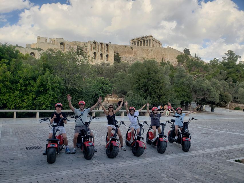 Athens: Guided City Tour by Electric Scooter or E-Bike - Visit Iconic City Sights