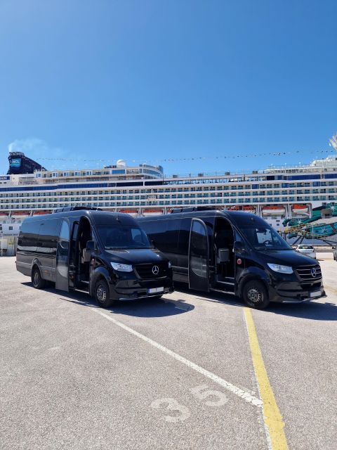 Athens Hotels to Piraeus Cruise Port VIP Mercedes Minibus - Included Services
