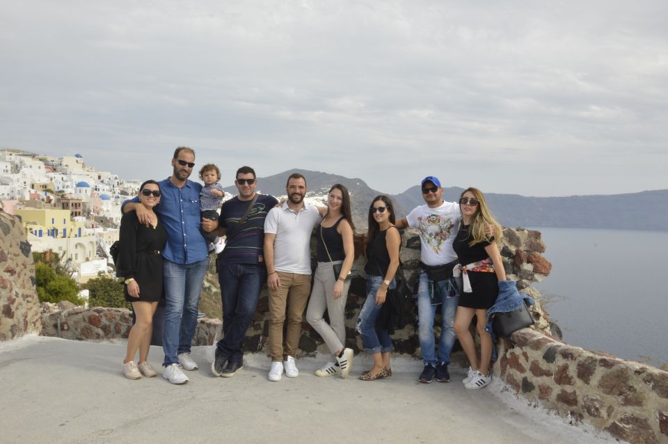 Blue Dome And Oia Sunset Small Group Transfer - Additional Information