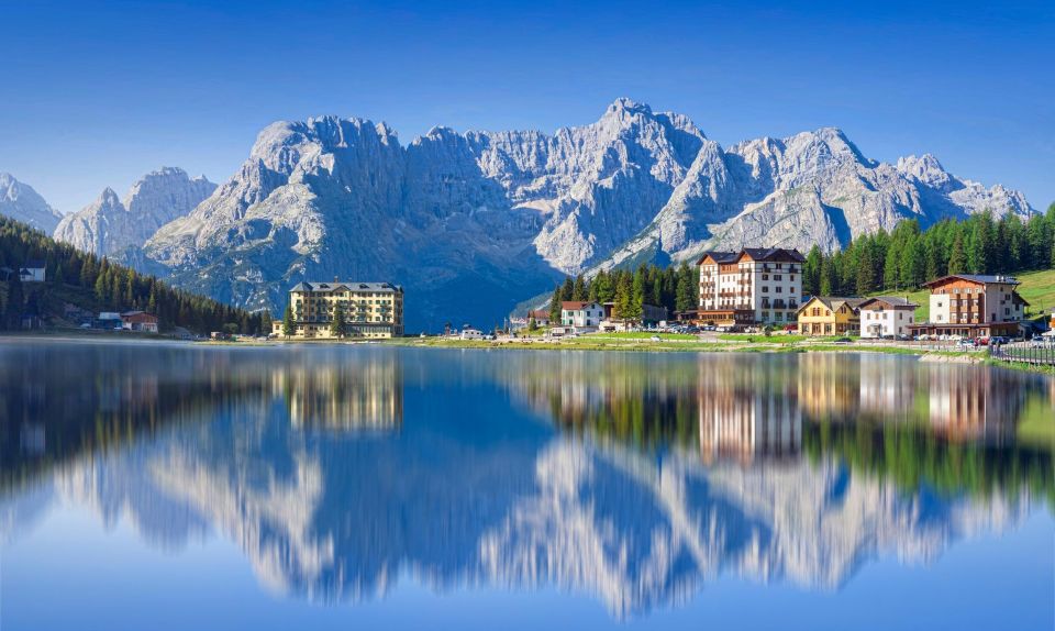 From Venice: Dolomites, Lake Misurina, and Cortina Day Trip - Not Included