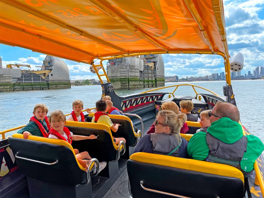 London: 40-Minute TOWER BEAST RIDE - Thames Speedboat Tour - Itinerary