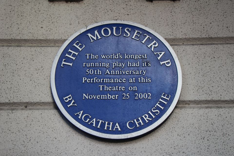 London: Guided Agatha Christie Walking Tour - Inclusions