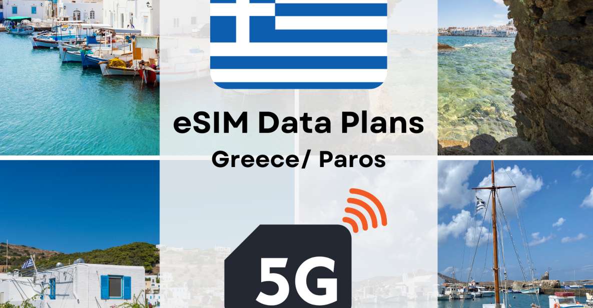 Paros: Greece/ Europe Esim Internet Data Plan High-Speed - Details of Esim Data Plan